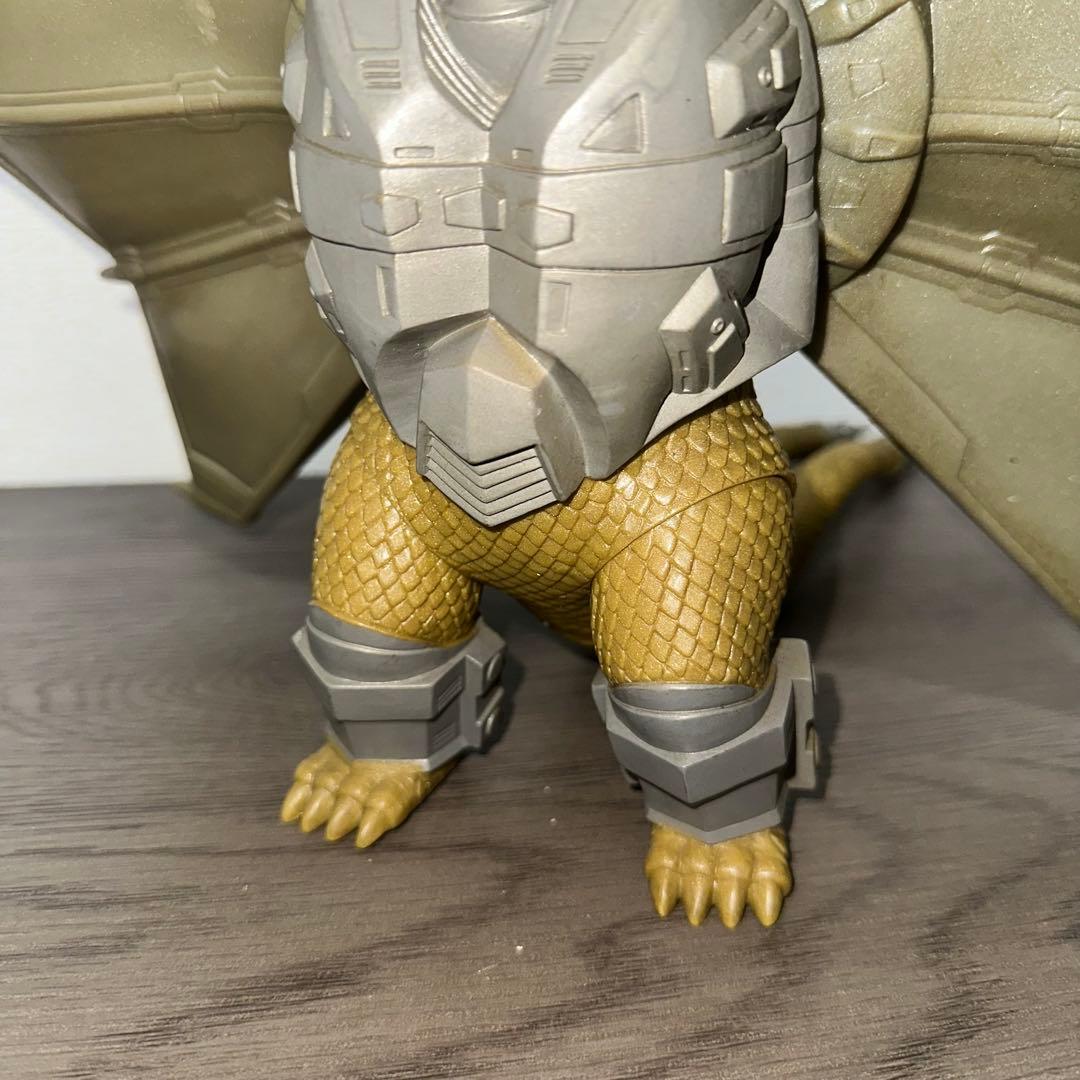 [G1079]1991年バンダイ　メカキングギドラ ソフビ フィギュア