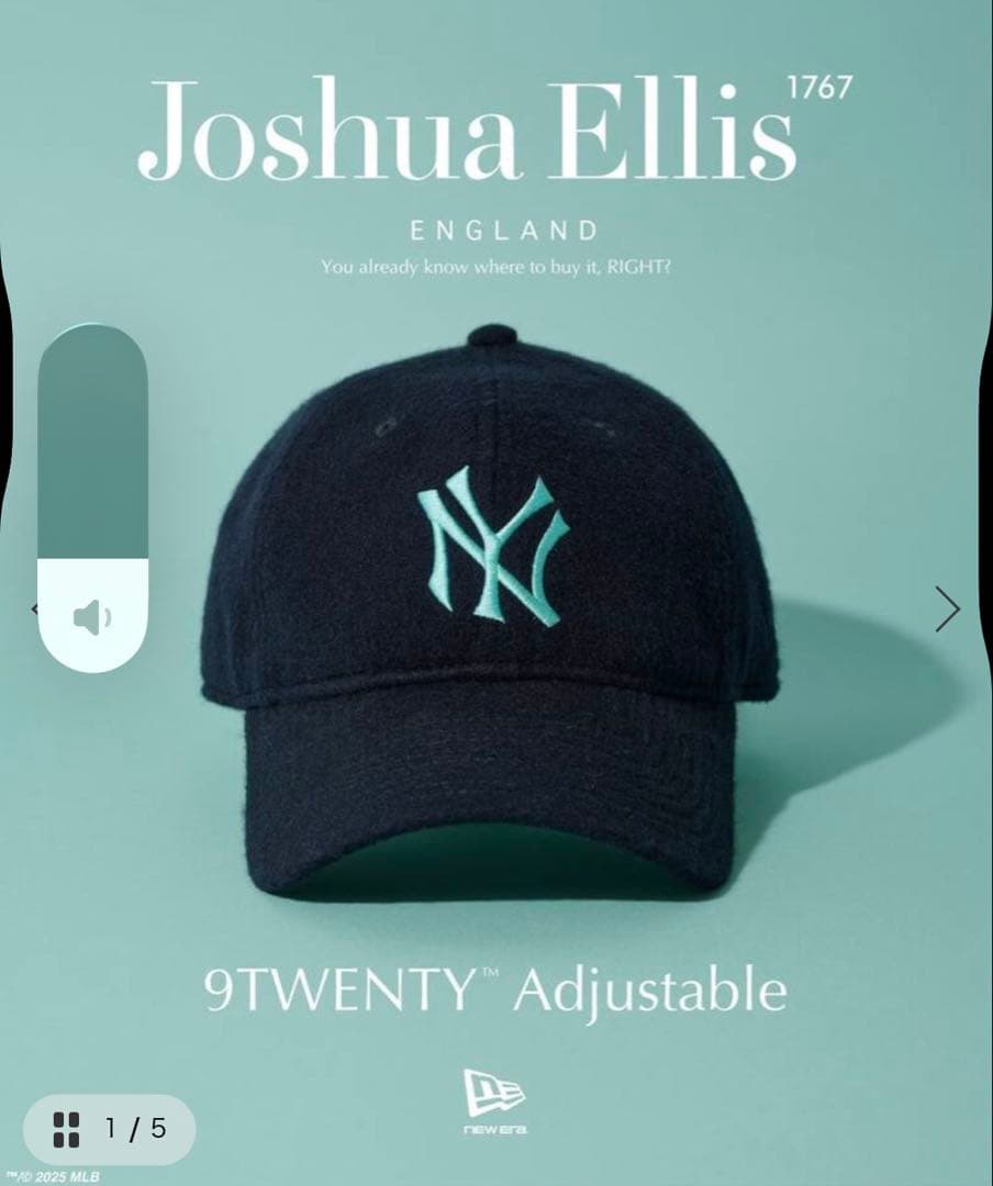 NEW ERA ニューエラ 別注 Joshua Ellis ジョシュア・エリス