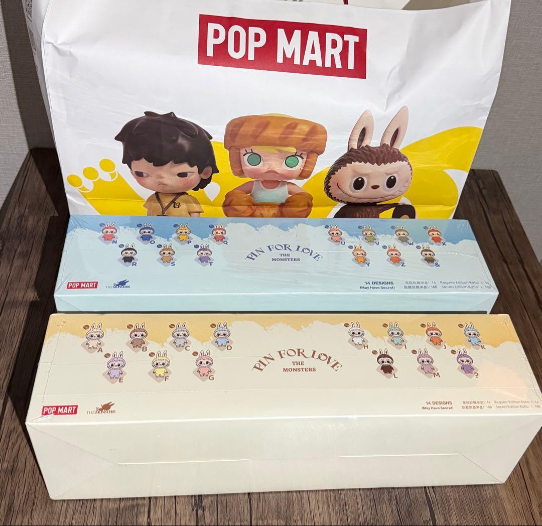 正規品 新品未開封 イニシャルラブブ PIN FOR LOVE アソート2箱