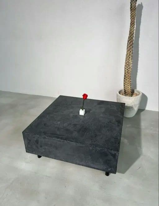 モールテックス オーダーローテーブル作成 ソファ コンクリ家具