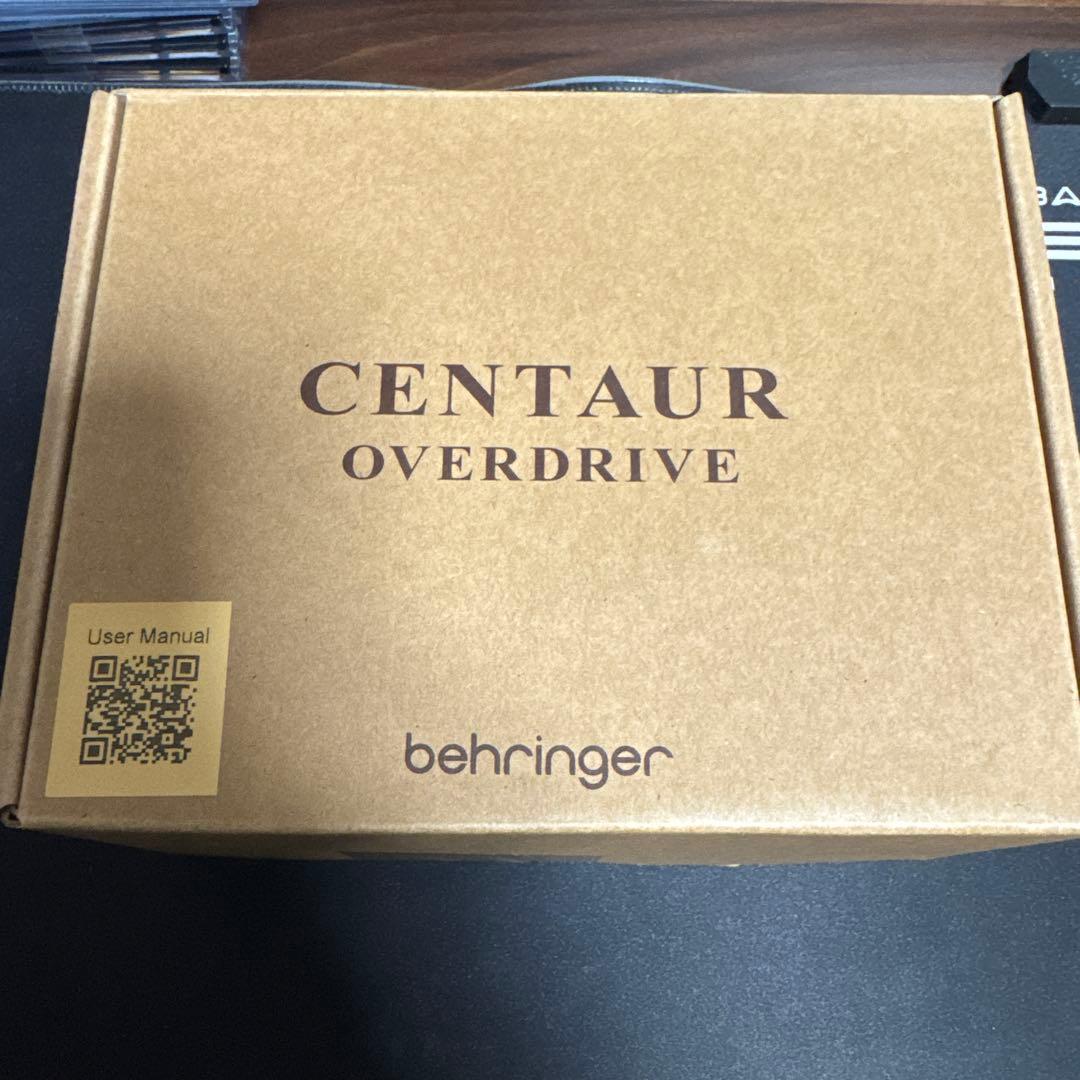 新品未使用！behringer CENTAUR OVERDRIVE ベリンガー