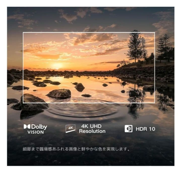 FPD 43型 UHD 4K テレビ 新品 未開封 2025年製 チューナーレス