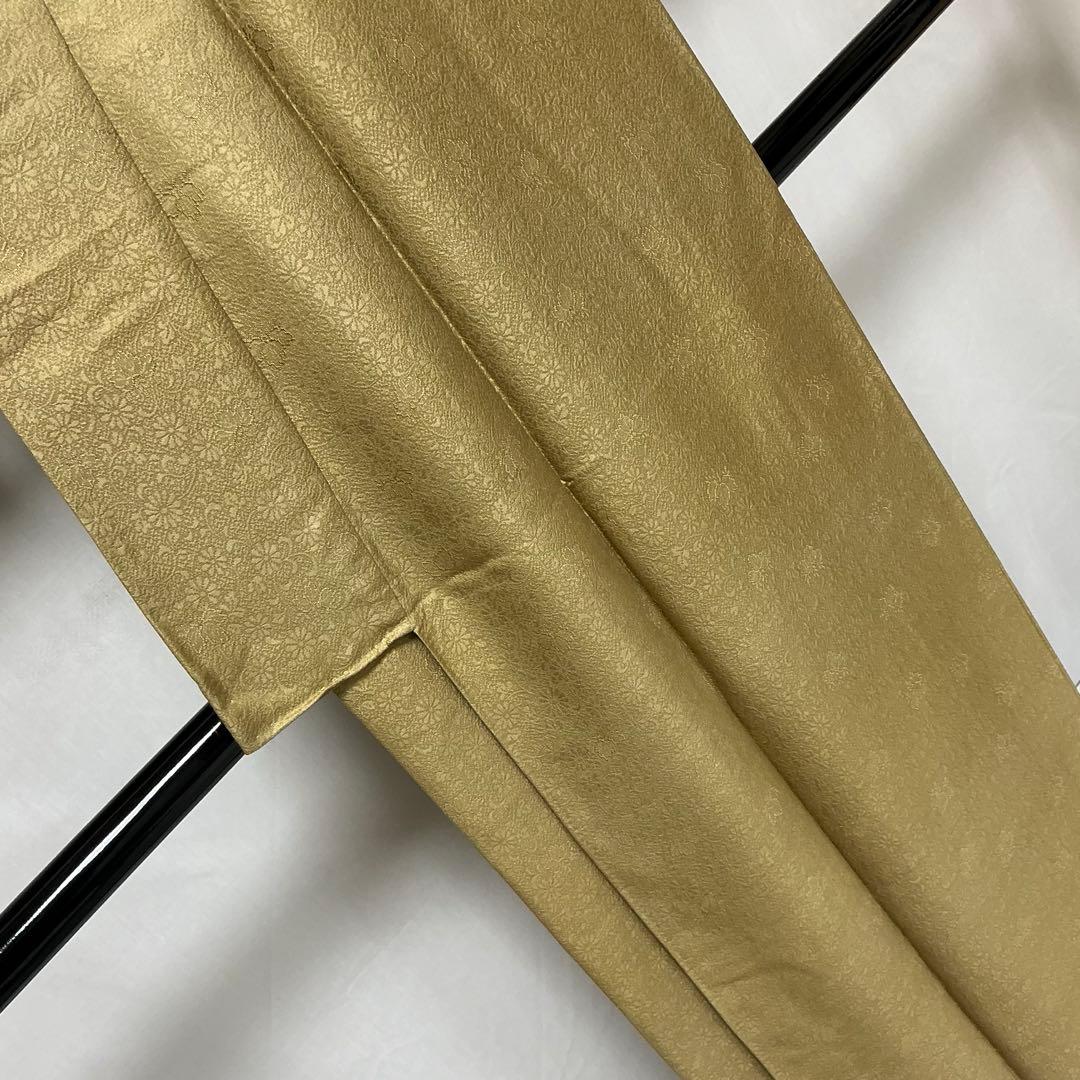 ※b206 正絹　袷　色無地　地紋　ぼかし　未使用しつけ付極美品　着物