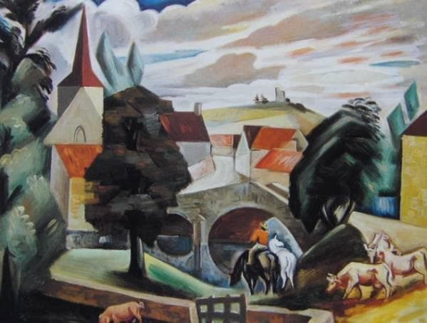 アンドレ・ロート、「Le Village」、海外版超希少レゾネ、新品額付