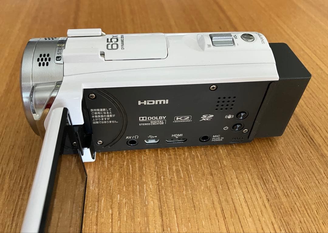 JVCコンパクトビデオカメラ Everio GZ-E765 大容量バッテリー付き