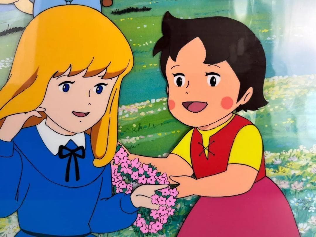 アルプスの少女　セル画コレクションAWSリミテッドセルアート「アルムの休日」