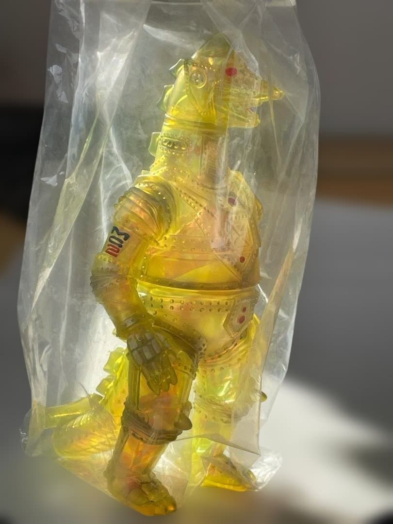 マルサン メカゴジラ 450 オーロラ クリスタルゴジラ ソフビ（30cm）