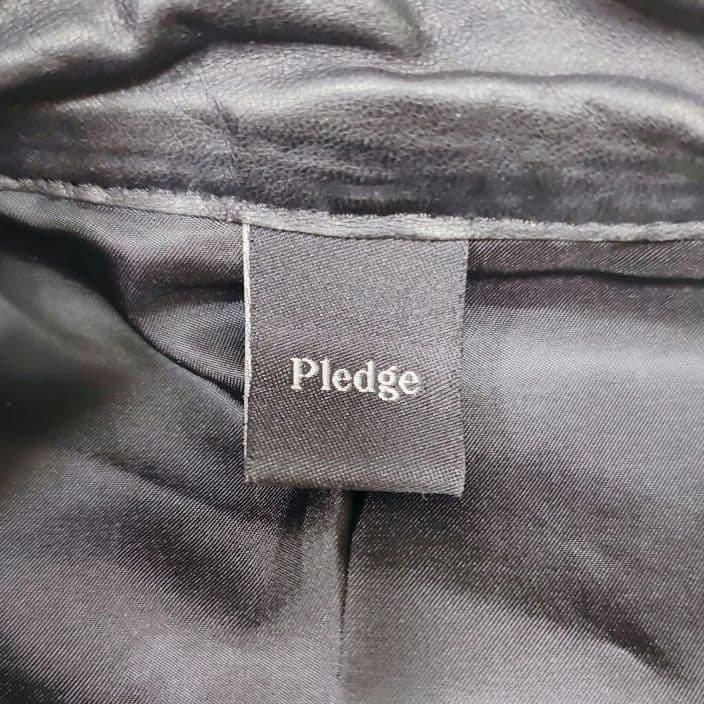 【希少!!ホースハイド】 PLEDGE シングルライダース 馬革