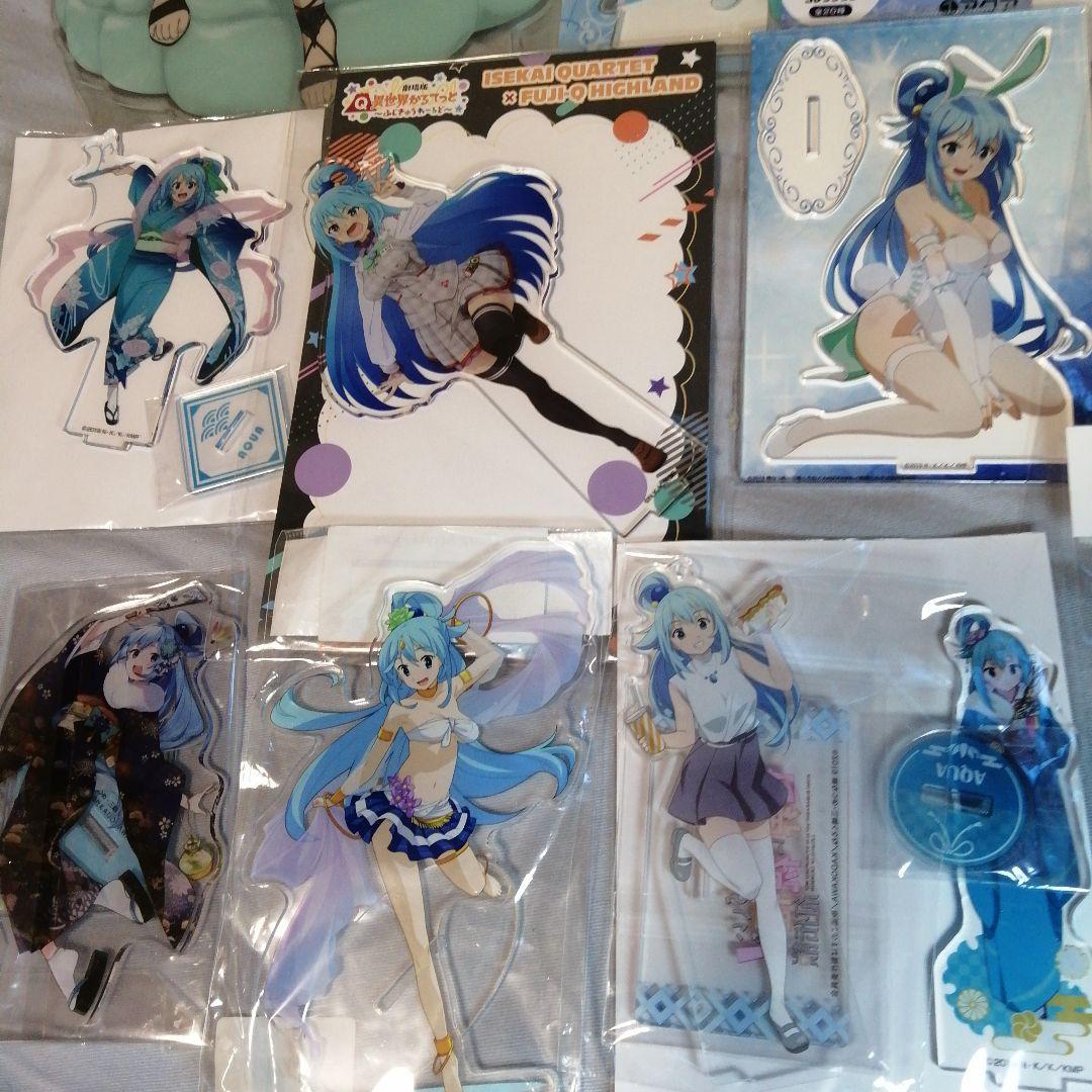 この素晴らしい世界に祝福を　アクア　アクリルスタンド　大量セット　このすば