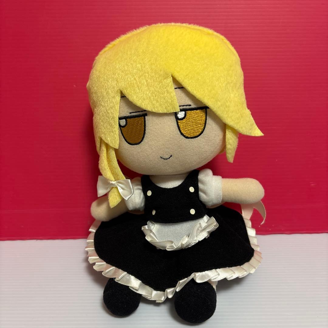 東方project gift ふもふもぬいぐるみ　霧雨魔理沙　博麗霊夢2体セット