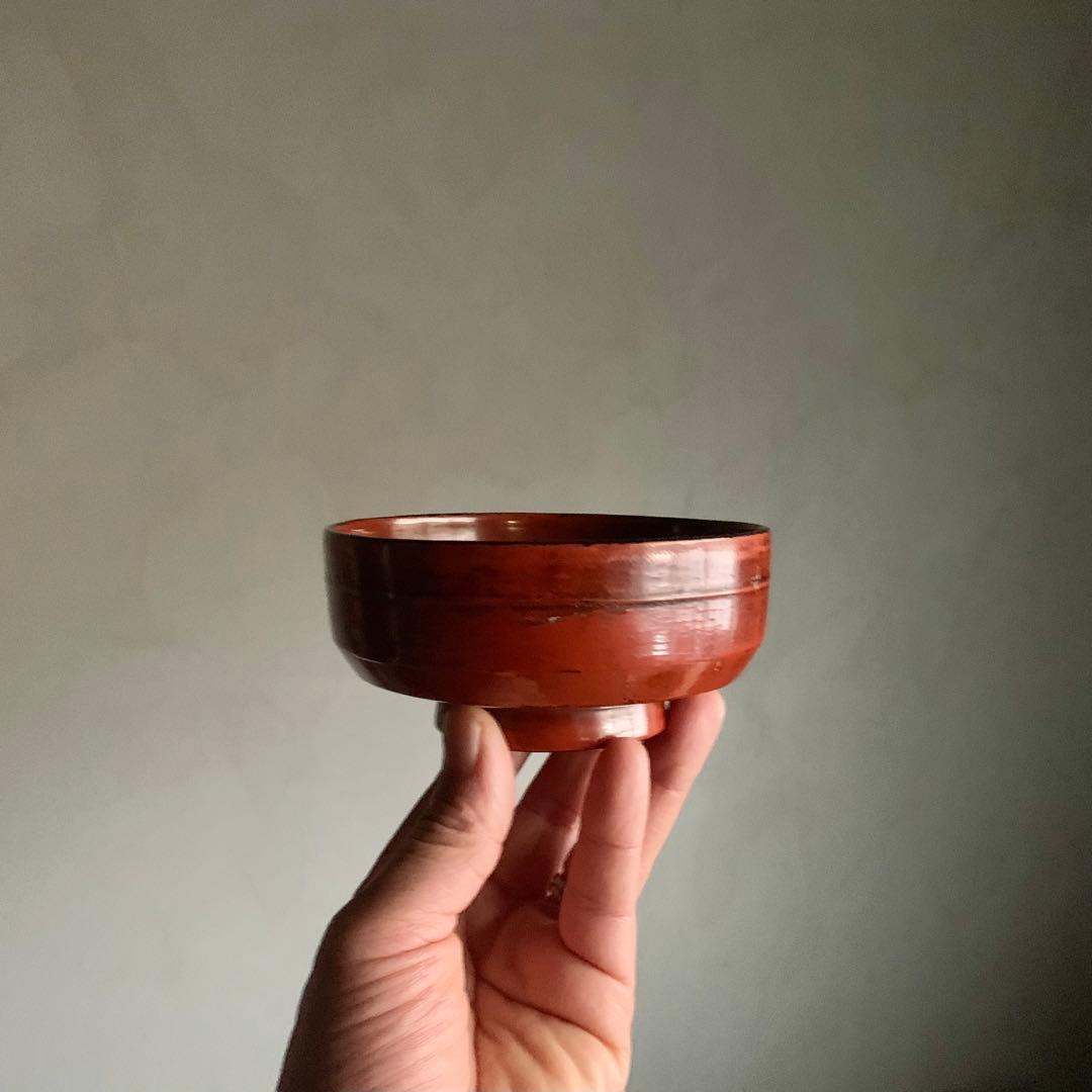 根来 胴紐椀 根来椀 豆子形椀 古美術 古道具 アンティーク