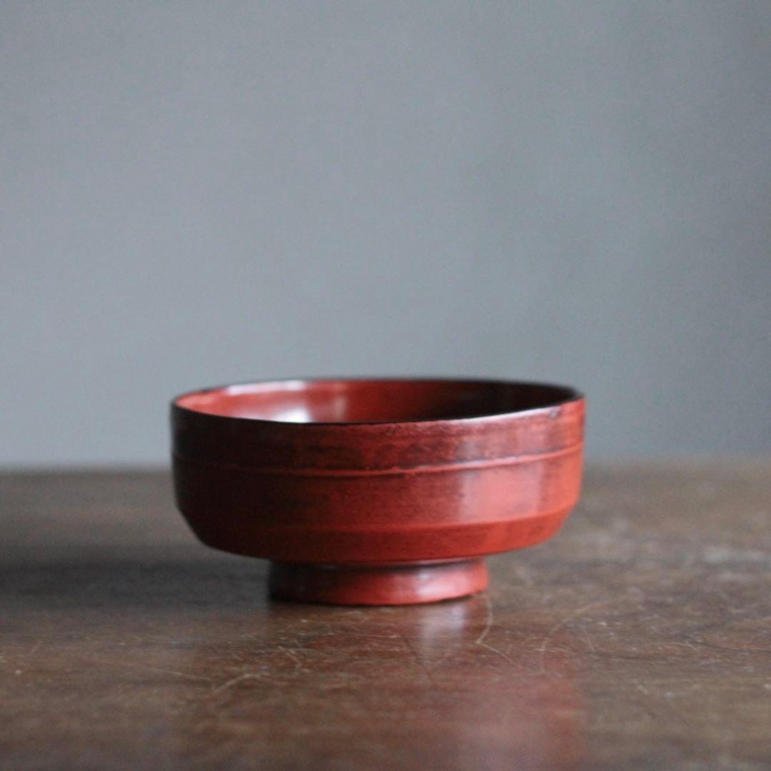 根来 胴紐椀 根来椀 豆子形椀 古美術 古道具 アンティーク