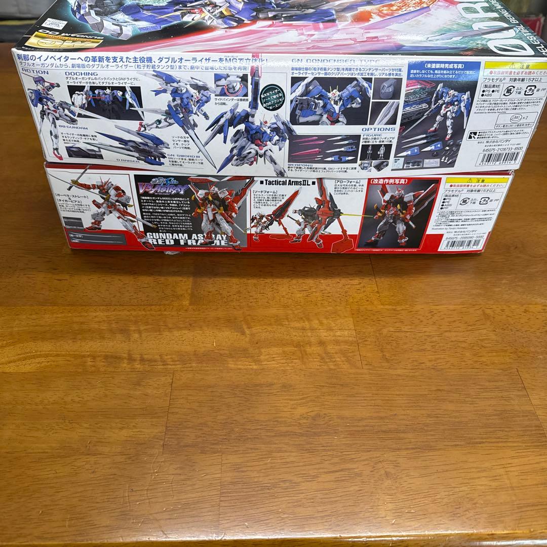 MG ガンダム　MBF-P02KAI &GN-0000+GNR-010