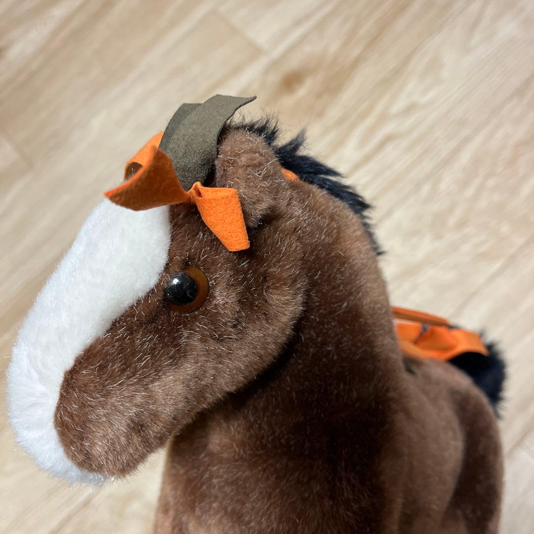 【エルメス】HERMES エルミー　ポニー　馬　ぬいぐるみ 革　PPM