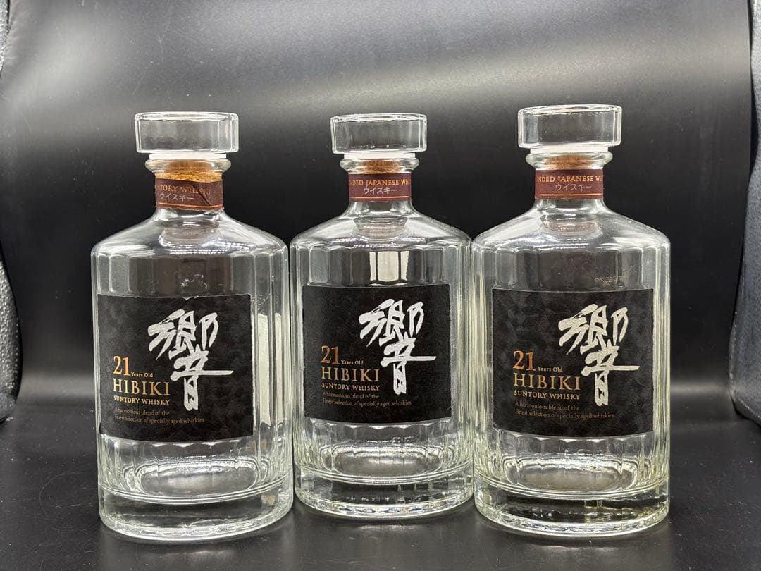 迎春！サントリー 響21年6本 空瓶&カートン&ダンボールコンプリートセット