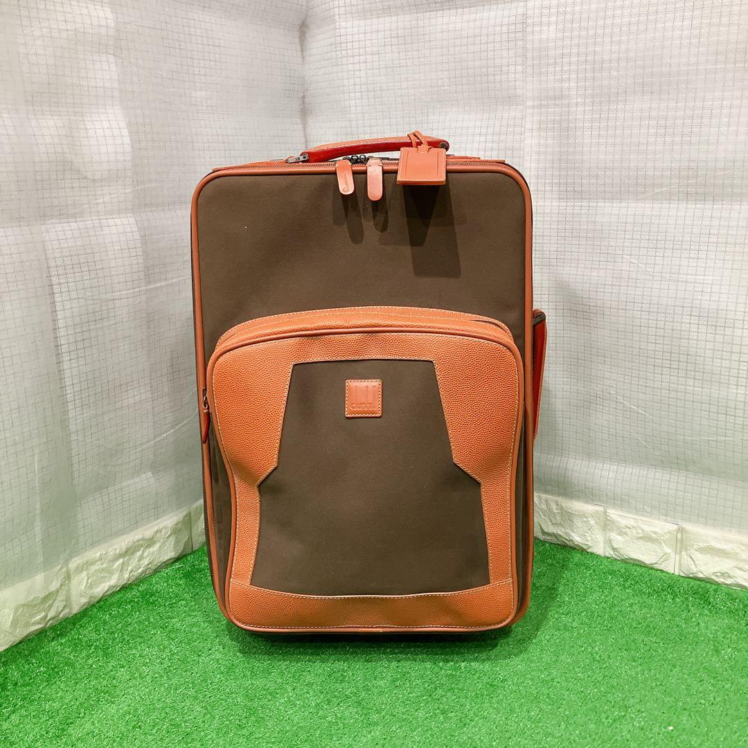 激レア dunhill ダンヒル キャリーケース トラベル 旅行 即日発送