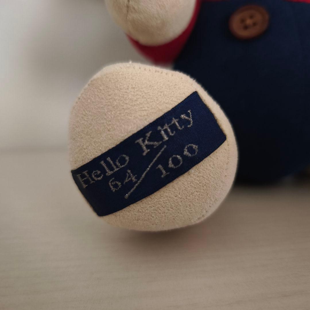 100体限定　ハローキティ　スエードぬいぐるみ