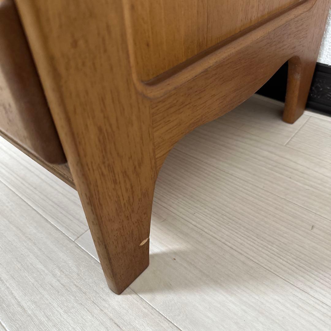 カリモク キャビネット サイドボード 電話台 花台 飾り棚 収納家具 ※i4※