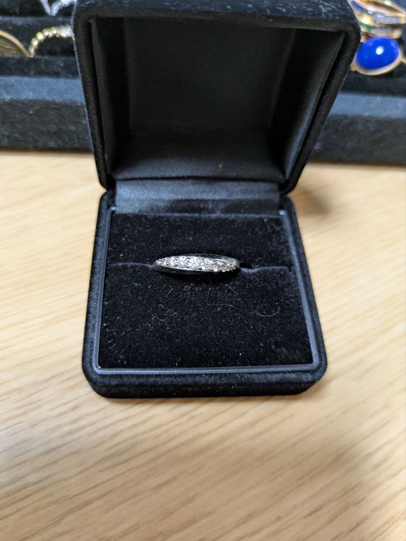 K18WG　0.4ctダイヤモンドリング H&Q