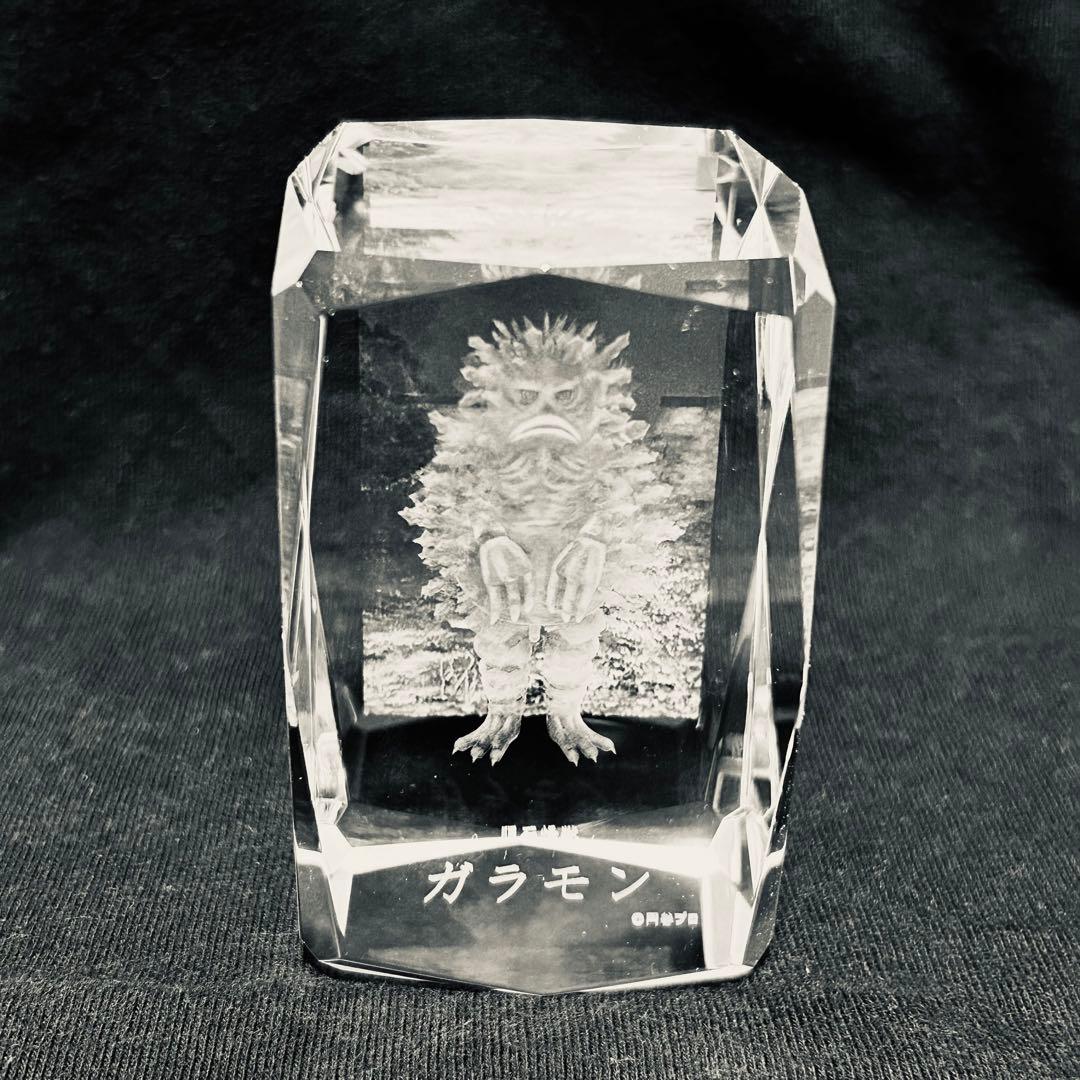 【希少セット】ウルトラマン 怪獣 3D クリスタル 置物