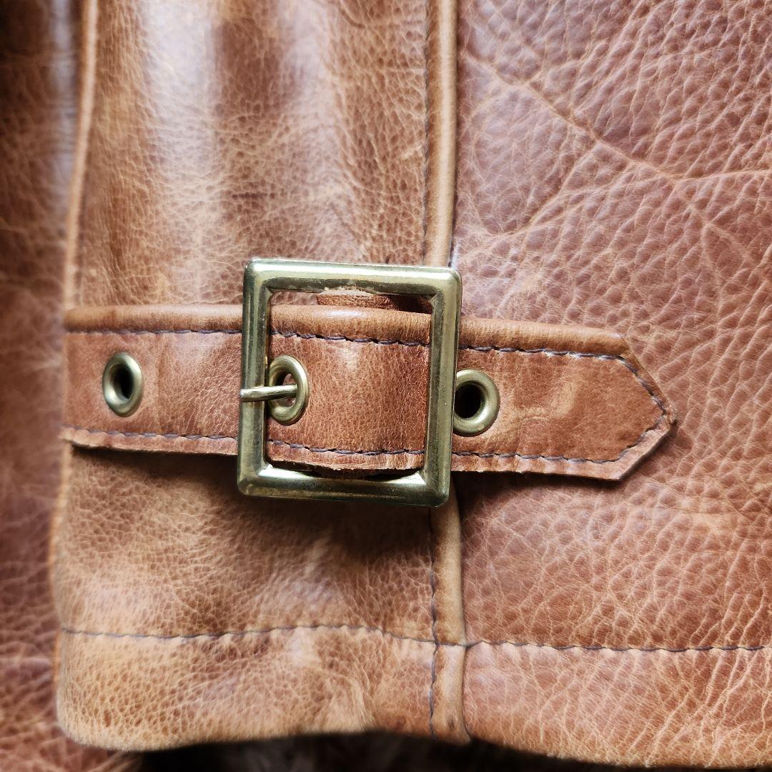 Schott シングルライダース643 ナバホブラウン サイズ38