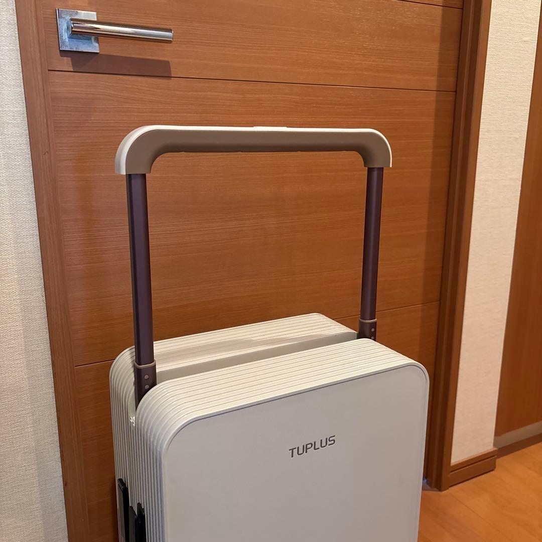 TUPLUS スーツケース キャリーケース ブラウン　33L