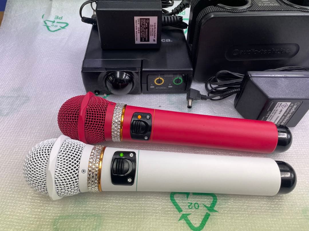 オーディオテクニカ製赤外線ワイヤレスマイクセットCLM7000デコ仕様