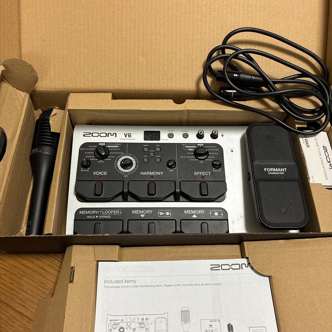 hks様用　ZOOM V6 ボイスプロセッサー