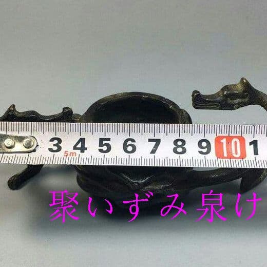 古玩古工芸品双龍筆記具b