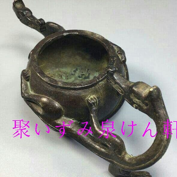 古玩古工芸品双龍筆記具b