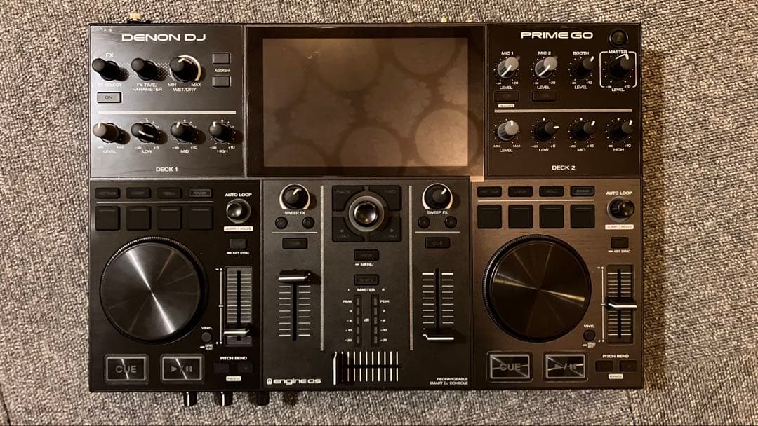 【美品】Denon DJ Prime GO Decksaver＆UDGケース付