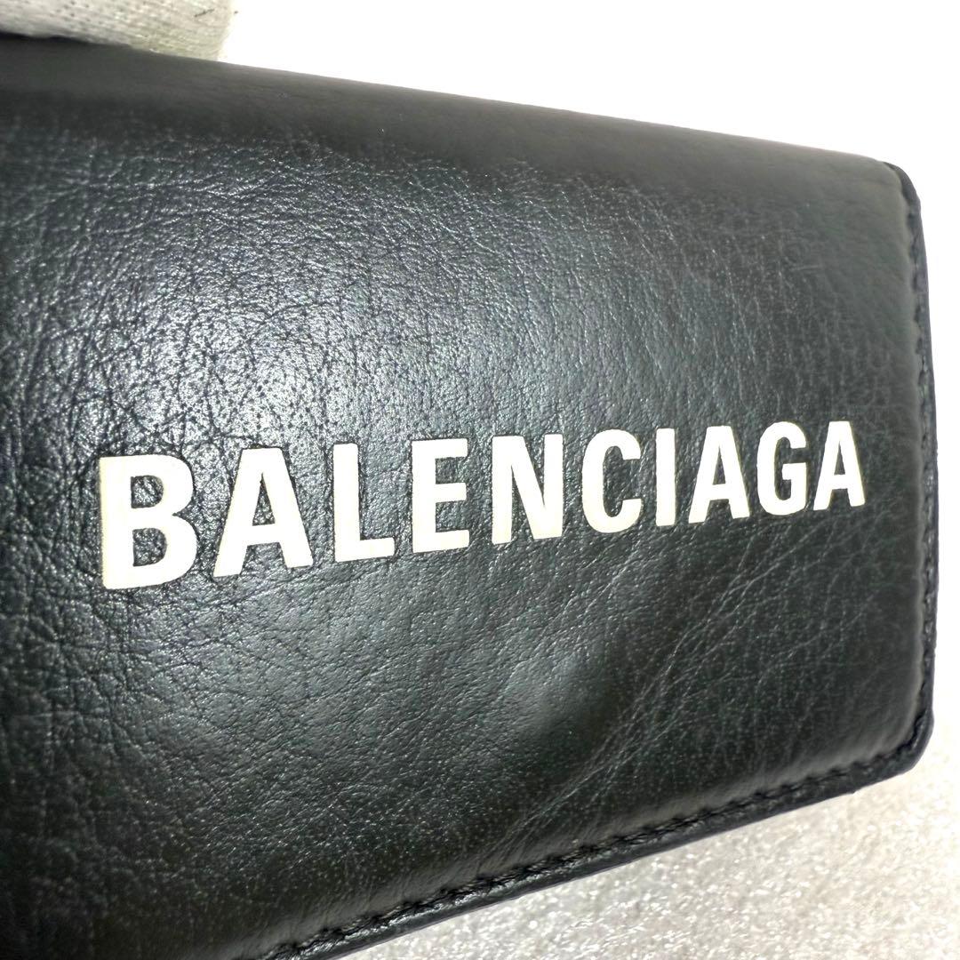 ryo★☆  バレンシアガ 三つ折り財布　エブリデイ　 グレー　レディース