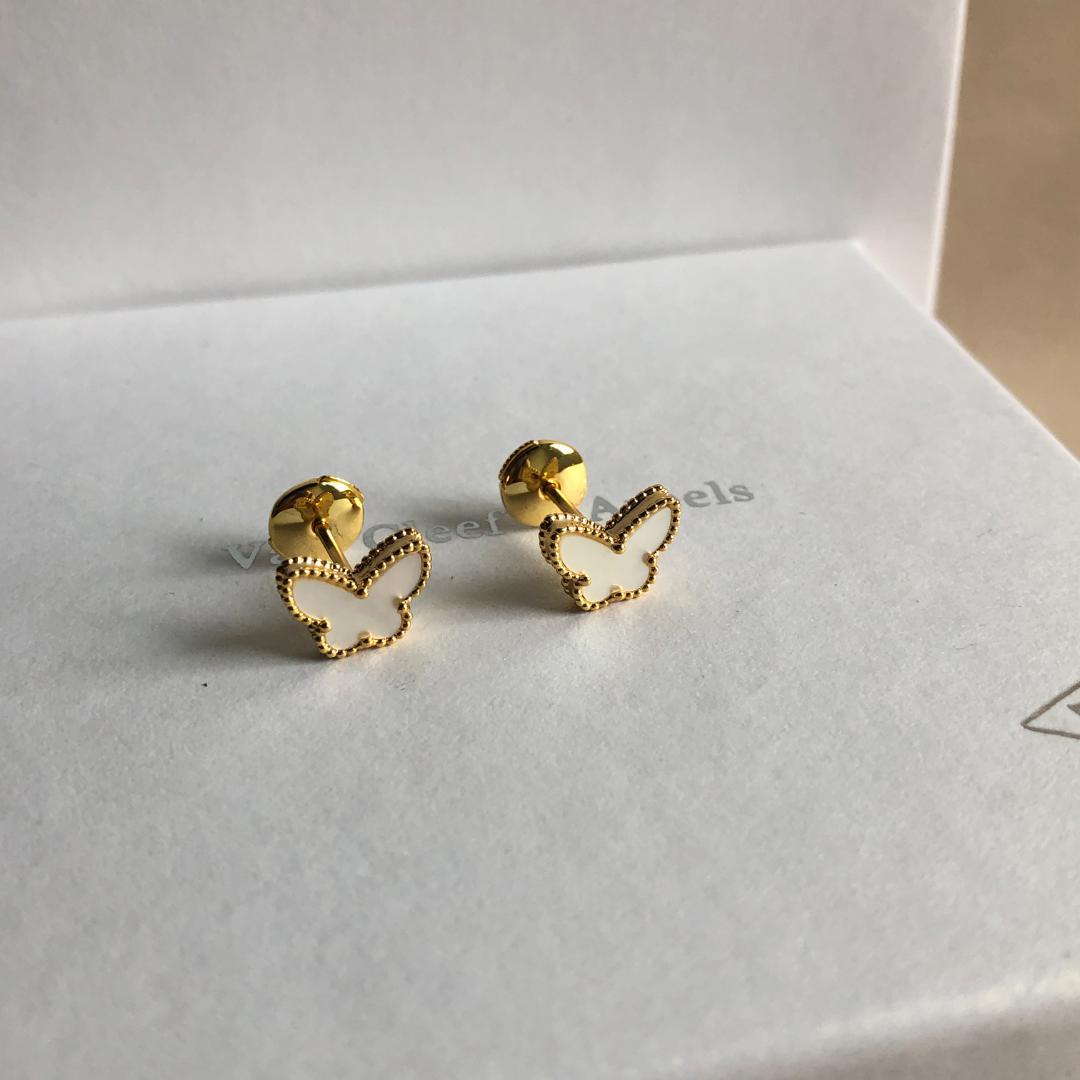 お値下げ スウィートパピヨン ピアス