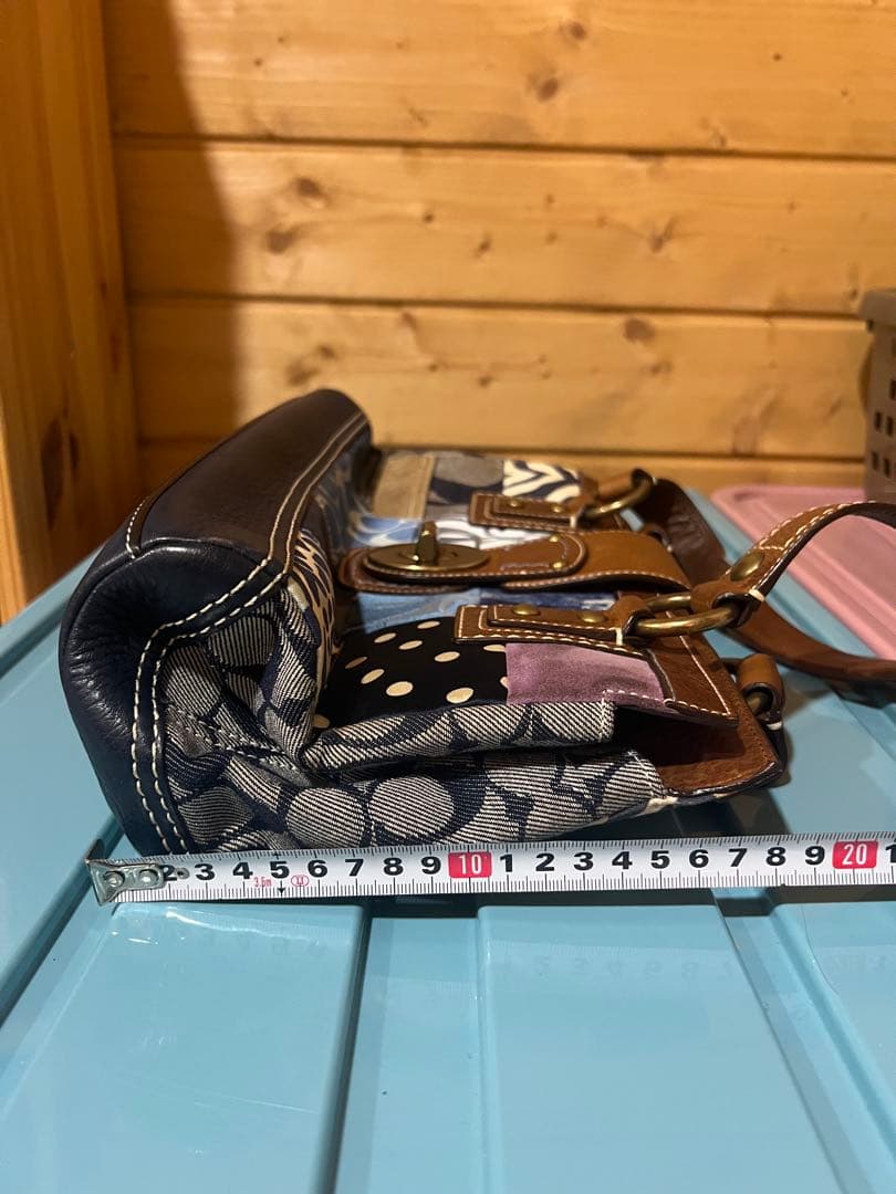 パッチワークデザイン ハンドバッグ