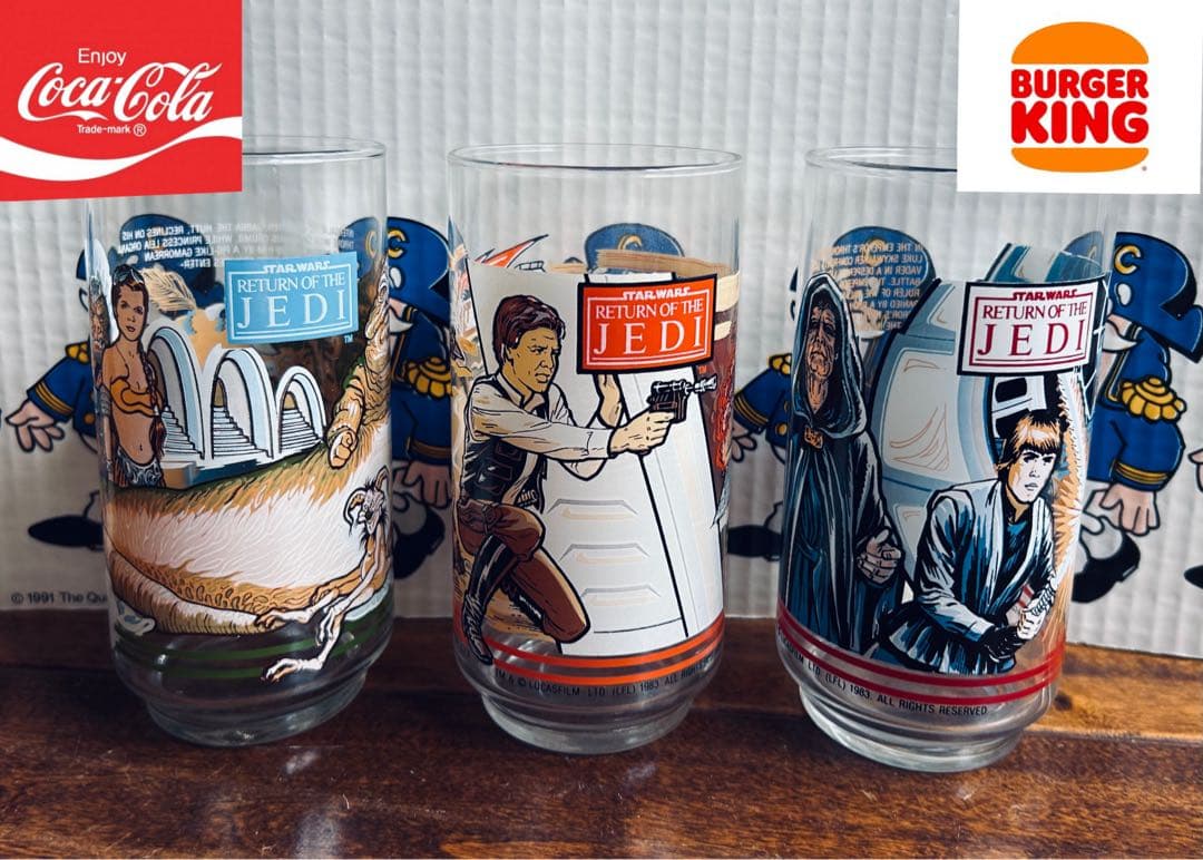 83' スターウォーズReturn of the Jedi ×3キングコング×1