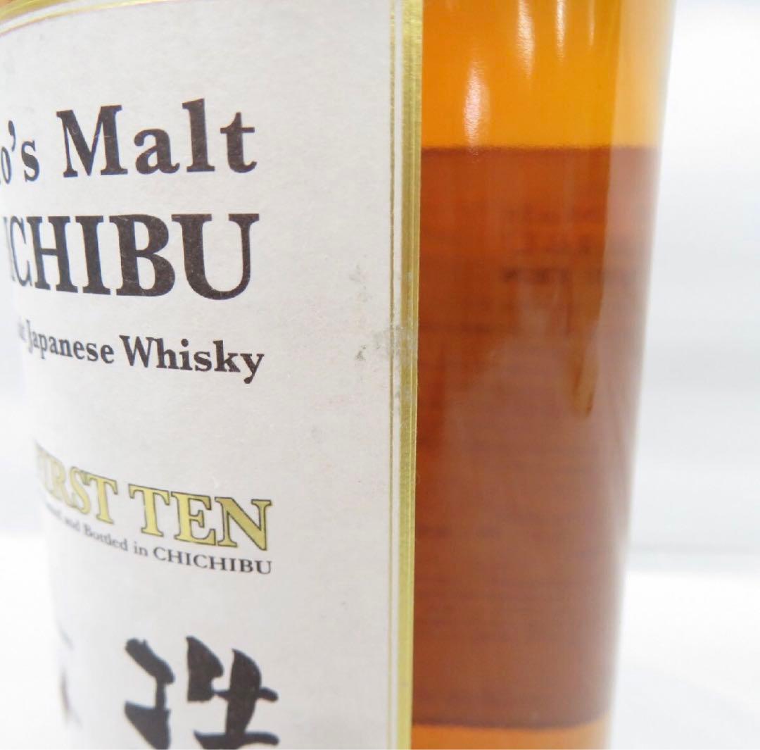 訳あり　イチローズモルト 秩父 10年 ザ ファースト テン 50.5度　元箱