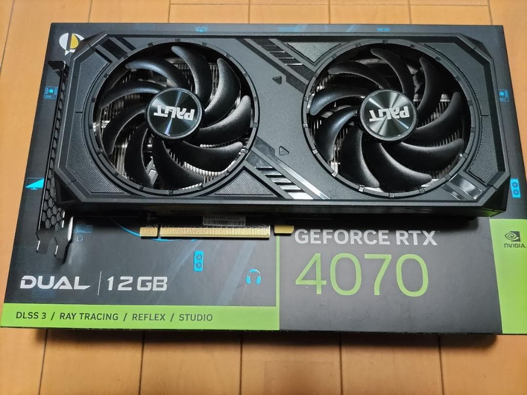 7*3様 Palit GeForce RTX 4070 Dual 12GB