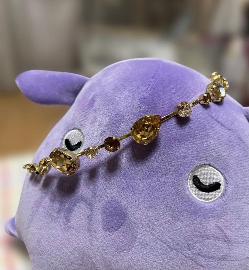 ザヘアバートウキョウTHE HAIR BAR TOKYO大粒ビジューカチューシャ