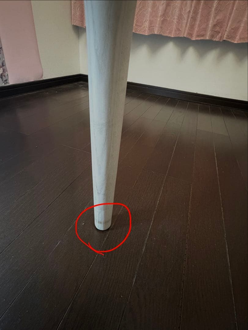 美品　Francfranc／フランフラン　ダイニングテーブル　アルパ　ホワイト