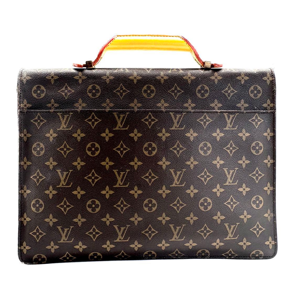 【美品】 VUITTON　セルヴィエット　A4可　コンセイエ　ビジネスバック