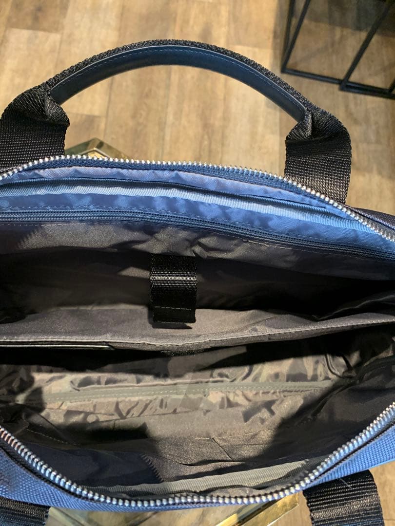 【新品未使用】HUNTING WORLD ダークネイビーグレー ビジネスバッグ