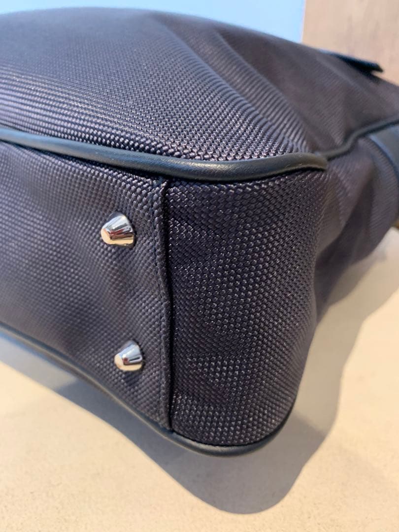 【新品未使用】HUNTING WORLD ダークネイビーグレー ビジネスバッグ