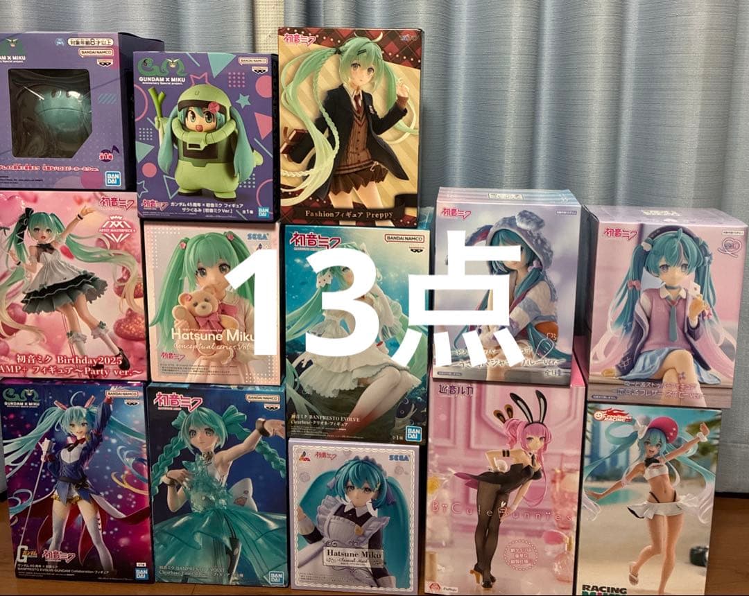 初音ミクフィギュアまとめ売り