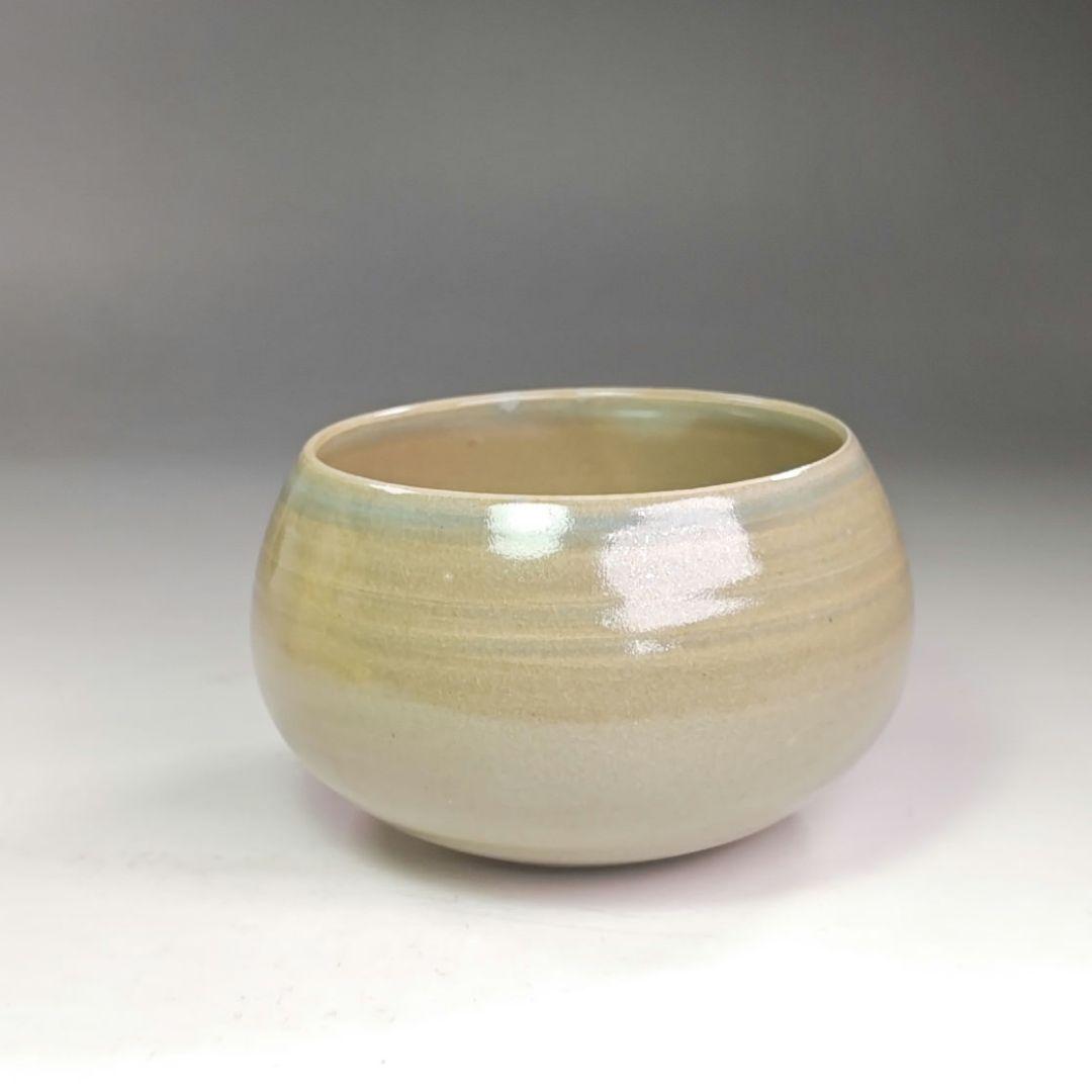 イ980 茶碗『松本学』『虫明窯　茶碗　共箱』抹茶碗　茶道具