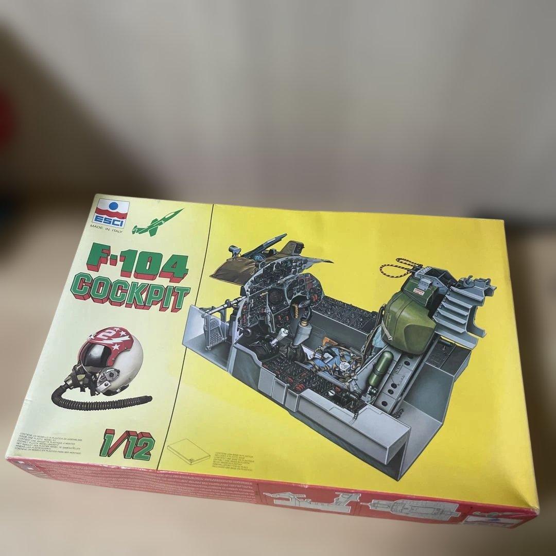 ESCI F-104 コクピット 1/12 未組立 伊製Ln506