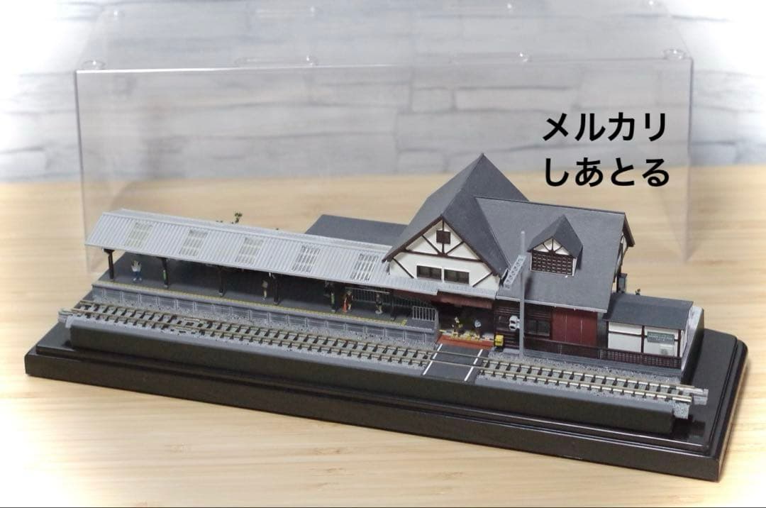 江ノ電 江ノ島駅 鉄道ジオラマ展示台 Nゲージ 鉄コレ 鉄道模型 ジオコレ