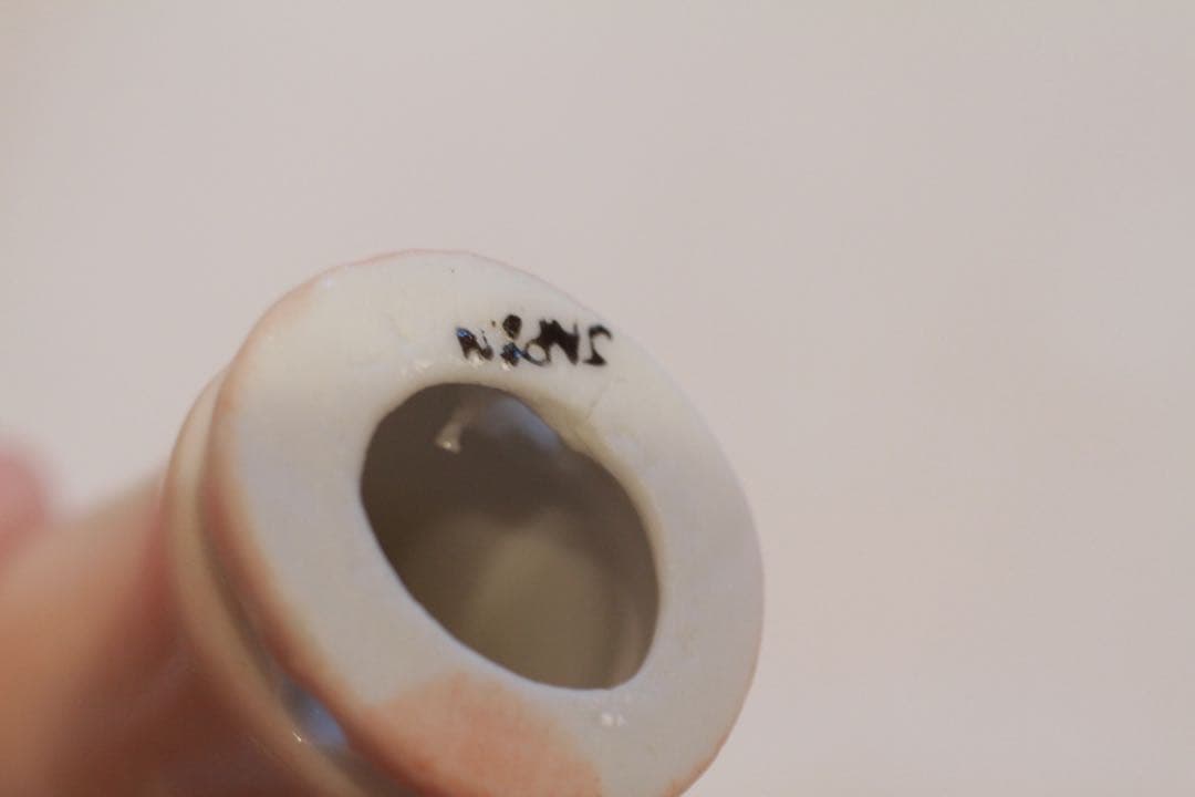 1930年頃　日本製　チャイナヘッドドール　頭部と手足のセット