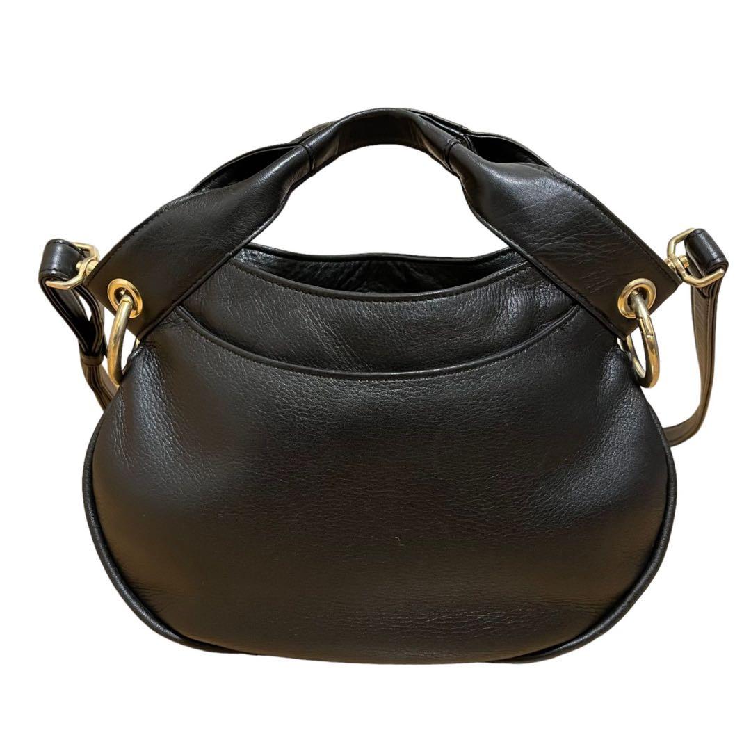 Vivienne Westwood ブラックショルダーバッグ