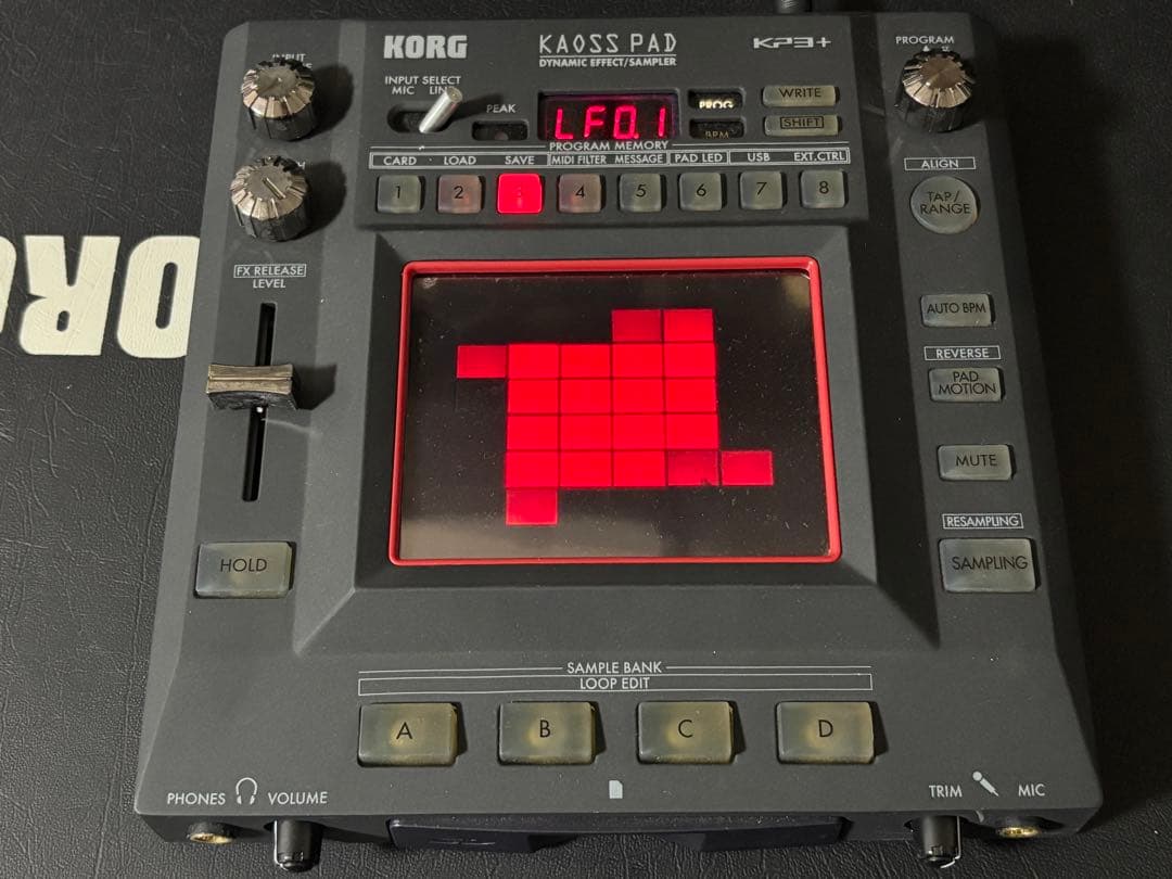 DJ機材 KORG KAOSS PAD KP3+