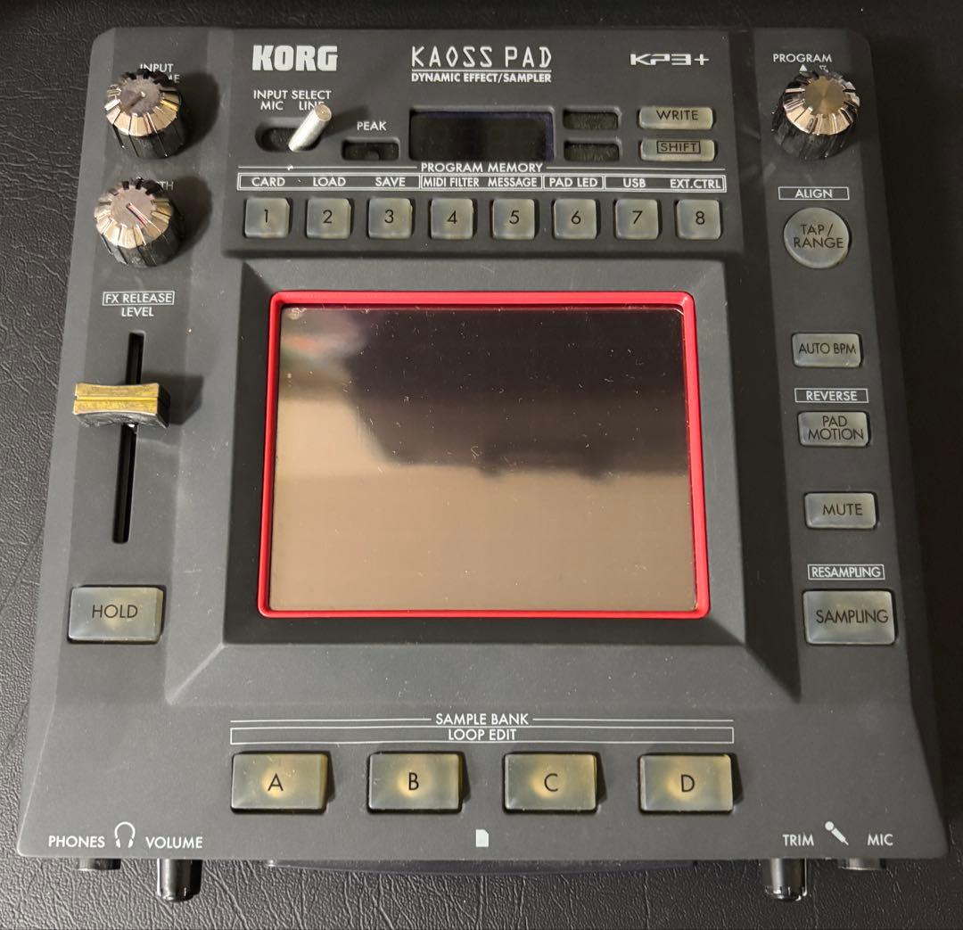 DJ機材 KORG KAOSS PAD KP3+